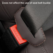 For BMW 1pair Seatbelt Insert Protector Bumper Belt Chuck Decoration(Black)
