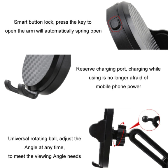 Car Centre Navigation Mobile Phone Holder 360 Rotating Water Cup Holder, Size: Large