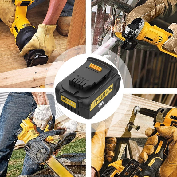 4000mAh For Dewalt DCB180 / DCB181 / DCB200 18V Electrical Tools Spare Battery