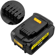 6000mAh For Dewalt DCB180 / DCB181 / DCB200 18V Electrical Tools Spare Battery