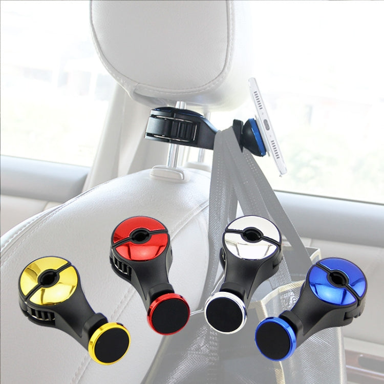 Multifunctional Car Cushion Magnetic Mobile Phone Holder Car Inside Supplies, Color: Gold