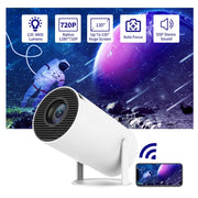 HY300 Smart Projector Android 11.0 System 120 Lumen Portable Projector US Plug