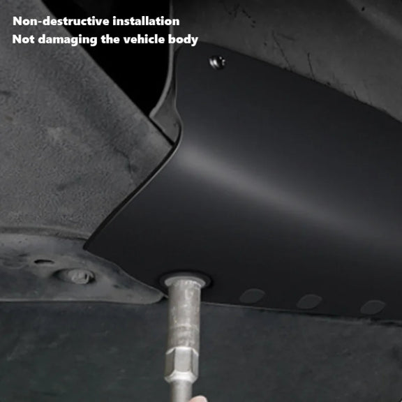 For Tesla  Model 3 Car Coolant Guard Board Chassis Pipe Protection Baffle Engine Battery Condenser Case