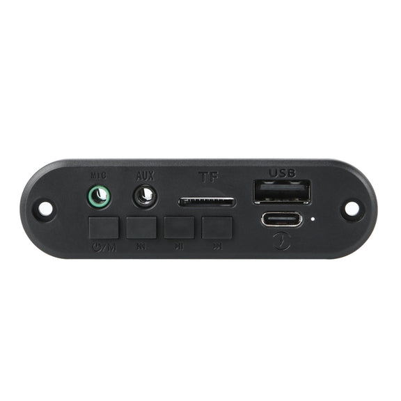 3.7V 3.5MM Microphone Bluetooth Audio Accessory With Recording Call(Black)