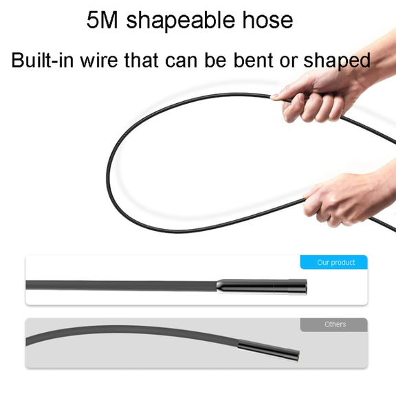 TESLONG MS450 5.5mm HD Pixel 4.5 Inch IPS LCD Screen Endoscope Auto Repair Tools, 5M