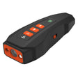 LED Flashing Light Handheld Ultrasonic Bark Arrester Frequency Conversion Dog Training Device(Black+Orange) - free shipping - PMC TechLife - Order now!