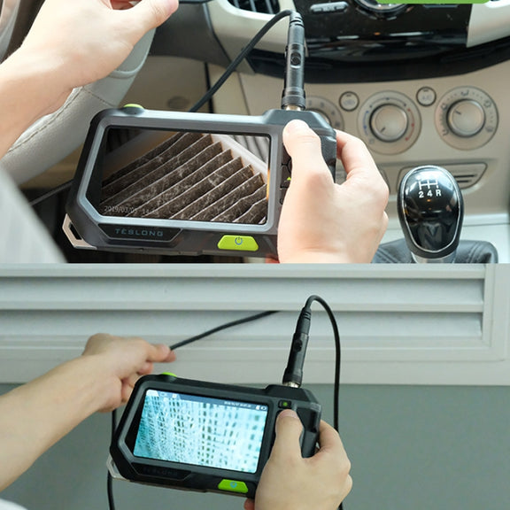 Teslong NTS500 5.5mm-3M Dual Lens 5 Inch Large Screen Industrial Pipe Borescope Industrial Inspection Tools