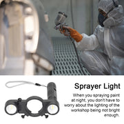 Universal Spray Machine Light Airbrush Light Adjustable Size Lighting Searchlight Fill Light Without Battery