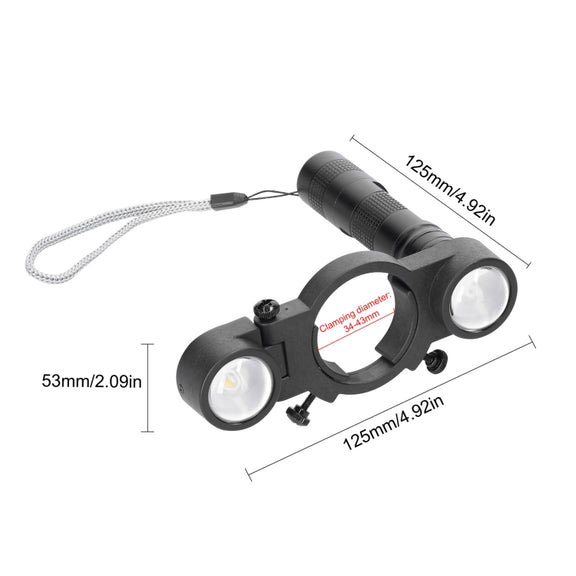 Universal Spray Machine Light Airbrush Light Adjustable Size Lighting Searchlight Fill Light Without Battery