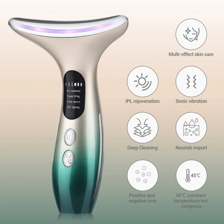 HY38 EMS Micro-Current Constant Temperature Neck Beauty Instrument Facial Introduction Device(Gradient)