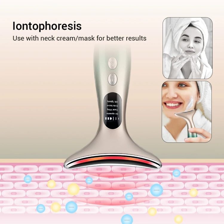 HY38 EMS Micro-Current Constant Temperature Neck Beauty Instrument Facial Introduction Device(Gradient)
