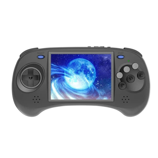ANBERNIC RG ARC-D Handheld Game Console 4-Inch IPS Screen Linux / Android 11 System Portable Video Arcade 128G(Black)