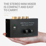 Vinyl Record Player Preamplifier, US Plug(PP500)