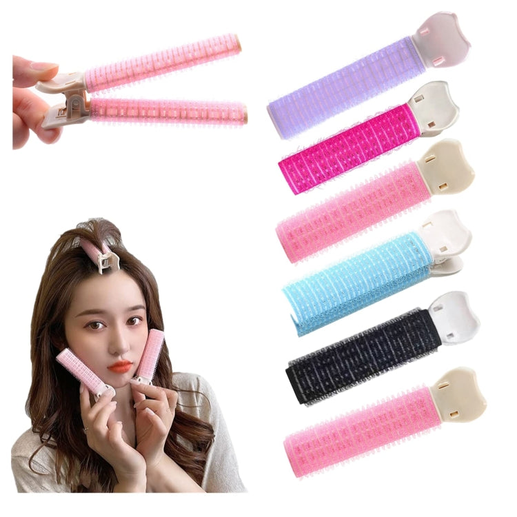 Fluffy Hair Clips Volumizing Root Clips Women Girls DIY Hair Styling Tool(Blue)