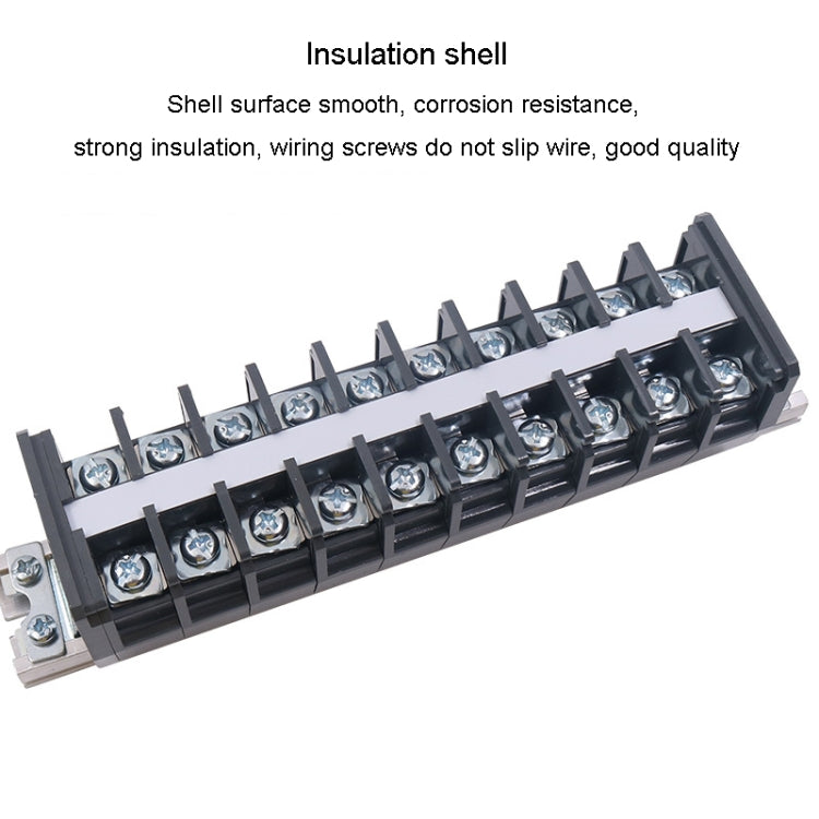 CHINT TD-2015 Terminal Block Rail Type Wiring Block Paralleling Wires Wire Connector