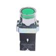 CHINT NP2-BW3361/220V 1 NO Pushbutton Switches With LED Light Silver Alloy Contact Push Button (Green) - Car Switches by PMC TechLife | Online Shopping South Africa | PMC TechLife | Buy Now Pay Later Mobicred