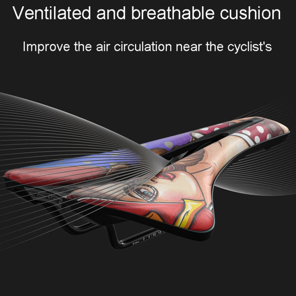 ENLEE E-ZD312 Bicycle MTB Saddle Cushion Super Soft Road Bike Saddle Pads, Model: F Model