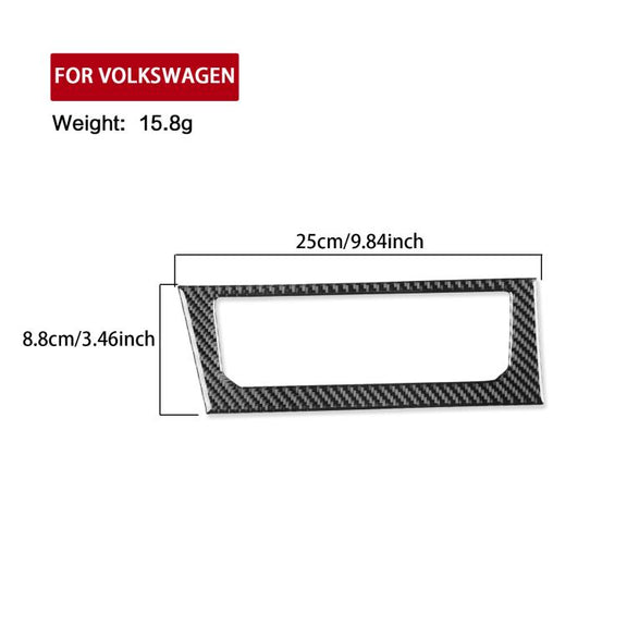 For Volkswagen Sagitar 2019-2023 B Model Left-hand Drive Central Control Air Conditioning Panel Sticker(Red)