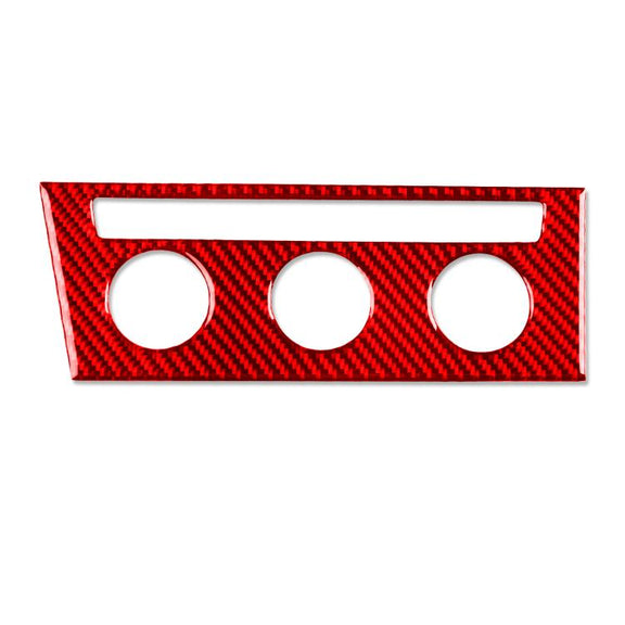 For Volkswagen Sagitar 2019-2023 A Model Left-Hand Drive Central Control Air Conditioning Panel Sticker(Red)
