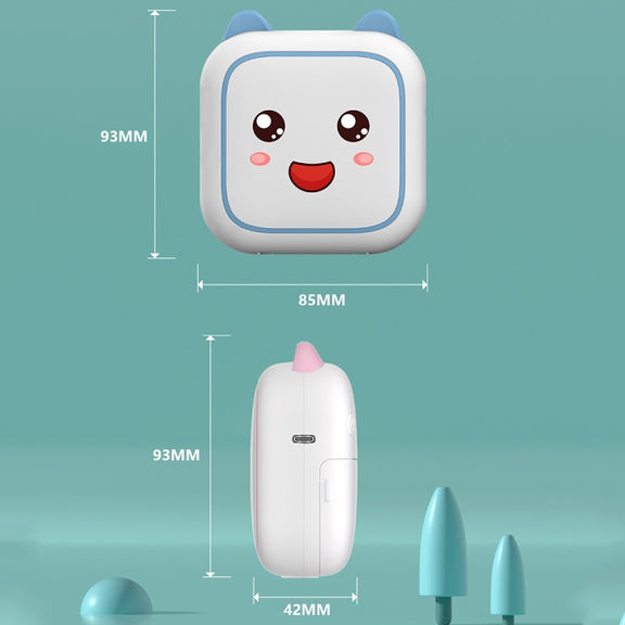C26 Mini Portable Bluetooth Photo Label Thermal Printer, Spec: Pink+1 Paper