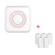 C15 Mini Student Bluetooth Inkless Photo Label Thermal Printer, Spec: Pink+5 Paper - free shipping - PMC TechLife - Order now!