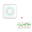 C15 Mini Student Bluetooth Inkless Photo Label Thermal Printer, Spec: Green+5 Stickers - free shipping - PMC TechLife - Order now!