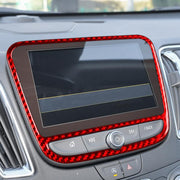 For Chevrolet Malibu 2016-2022 B Model Left-hand Drive Navigation Panel Sticker(Black)