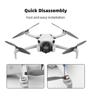 For DJI Mini 4 Pro 2pairs  Drone Propeller Blades 6030F Props Replacement Parts