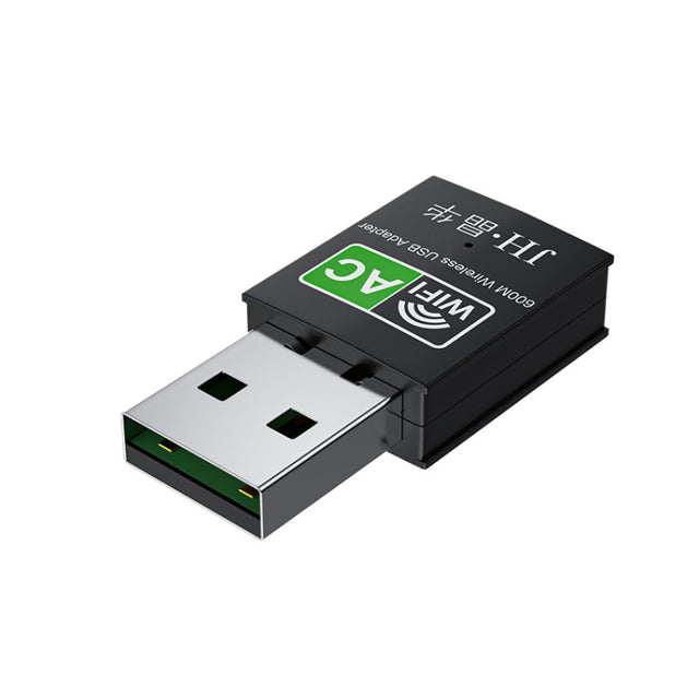 JINGHUA 600M Dual-Band Wireless Network Card Computer External 2.4G/5G USB WiFi Receiver Transmitter