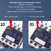 CHNT CJX2-3210 32A 220V Silver Alloy Contacts Multi-Purpose Single-Phase AC Contactor