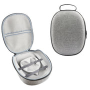 For Meta Quest 3 VR Storage Bag EVA Hard Shell Case Handbag(Grey)
