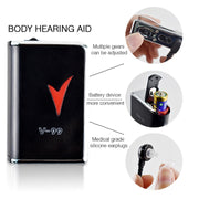 V99 Box Sound Amplifier Aid Hearing Aid Earphone