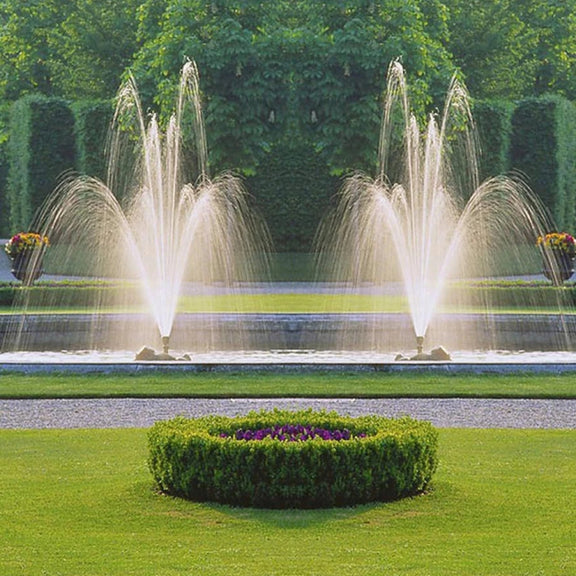 DN50 2 inch Copper Adjustable 3-Layer Flower Nozzle Waterscape Layer Flower Fountain Sprinklers