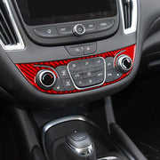 For Chevrolet Malibu 2016-2022 B Model Left-hand Drive Center Control Knob Panel Sticker(Red)