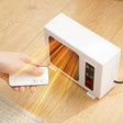 600W Desktop Electric Heater PTC Fast Heating Energy Saving Warm Fan With Remote Control(US Plug) - Electric Heaters by PMC TechLife | Online Shopping South Africa | PMC TechLife | Buy Now Pay Later Mobicred