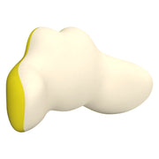 Multi-Function Lumbar Massager Car Cervical Hot Waist Massage Pillow, Specification: Plug-in Model Yellow