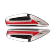 2pcs Car Fender Blade Dynamic Side Marker Lights 12V LED High Bright Daytime Running Lights(Red) - Running Lights by PMC TechLife | Online Shopping South Africa | PMC TechLife | Buy Now Pay Later Mobicred