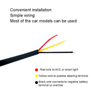 2pcs Car Fender Blade Dynamic Side Marker Lights 12V LED High Bright Daytime Running Lights(White)