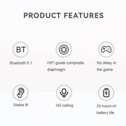 P9 Pro Max HiFi Sound Effect Noise Reduction Wireless Bluetooth Headset(Blue)