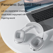 P9 Pro Max HiFi Sound Effect Noise Reduction Wireless Bluetooth Headset(Blue)