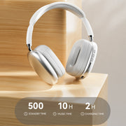 P9 Pro Max HiFi Sound Effect Noise Reduction Wireless Bluetooth Headset(Blue)