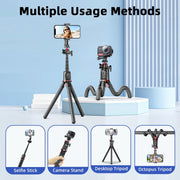 C03 Telescopic Pole With Remote Octopus Tripod Mobile Phone Camera Portable Handheld Photo Bracket
