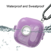 For Beats Fit Pro Transparent PC Hard Shell Earphone Protective Case with Lanyard(Transparent)