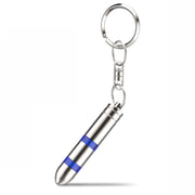 Static Elimination Car Keychain Static Discharger(Blue Upgraded)