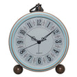 Retro Iron Alarm Clock Simple Desktop Quartz Clock, Style: Light Blue - Novelty Clock by PMc TechLife | Online Shopping South Africa | PMc TechLife | Buy Now Pay Later Mobicred