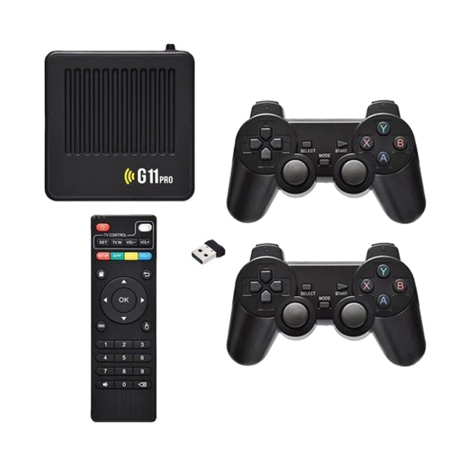 G11 PRO Game Machine TV Box Dual System HDMI HD 4K Retro Arcade, Style: 128G 40,000+ Games