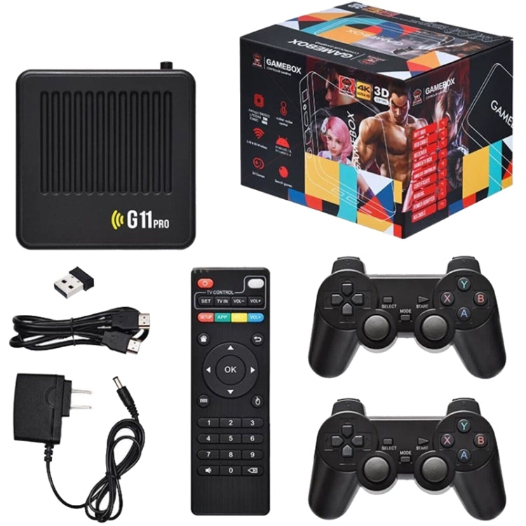 G11 PRO Game Machine TV Box Dual System HDMI HD 4K Retro Arcade, Style: 128G 40,000+ Games
