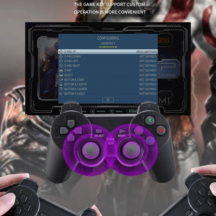 G11 PRO Game Machine TV Box Dual System HDMI HD 4K Retro Arcade, Style: 64G 30,000+ Games