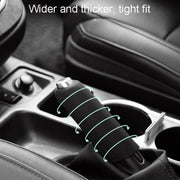 Automotive Universal Silicone Handbrake Handle Cover Brake Handle Decorative Protective Sleeve, Size: Straight Sleeve(Pink)