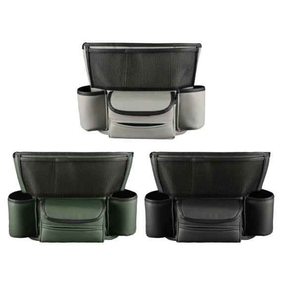 Car Multifunctional Armrest Box Storage Bag Car Interior Supplies(Black)